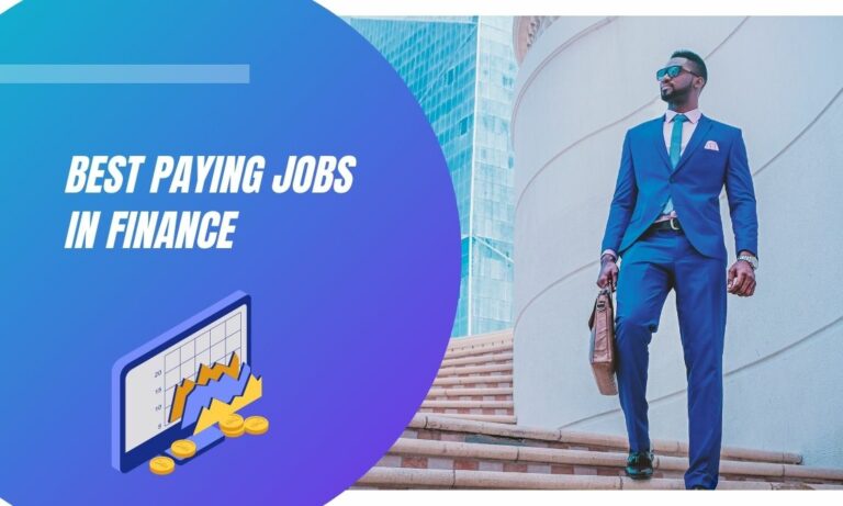 Best Paying Jobs in Finance